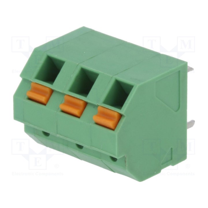 Зажимная рейка для печатных плат угловой DEGSON ELECTRONICS DG246-5.08-03P-14-00AH (DG246-5.08-03P)