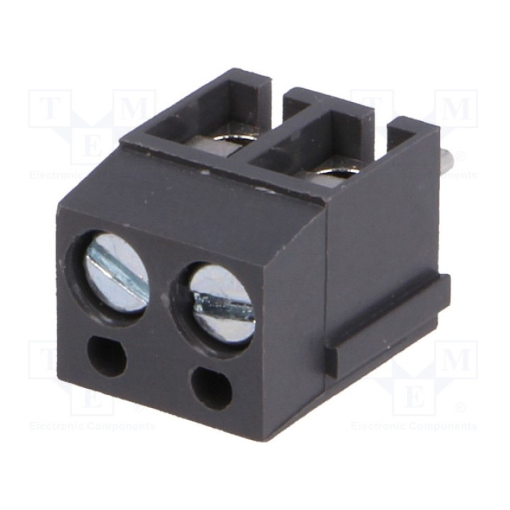Зажимная рейка для печатных плат угловой 90° DEGSON ELECTRONICS DG300-5.0-02P-11-00A(H) (DG300-5.0-2P11)