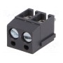 Зажимная рейка для печатных плат угловой 90° DEGSON ELECTRONICS DG300-5.0-02P-11-00A(H) (DG300-5.0-2P11)
