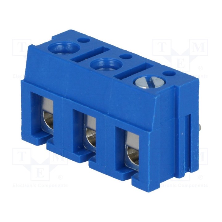 Зажимная рейка для печатных плат прямой DEGSON ELECTRONICS DG300R-7.5-03P-12-00AH (DG300R-7.5-3P12)