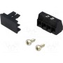 Зажимная рейка для печатных плат угловой 90° PHOENIX CONTACT MKDS 1 2-3,81 SMD BK 1727230 (MKDS1/2-3.81SMD)