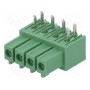 Разъемный клеммник 3, 5мм DEGSON ELECTRONICS 15EDGA-3.5-04P-14-00AH (15EDGA-3.5-04P)