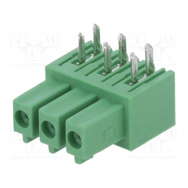 Разъемный клеммник 3, 81мм DEGSON ELECTRONICS 15EDGA-3.81-03P-14-00AH (15EDGA-3.81-03P)