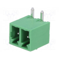 Разъемный клеммник 3,81мм DEGSON ELECTRONICS 15EDGRC-3.81-02P-14-00A(H)