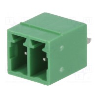 Разъемный клеммник 3,5мм DEGSON ELECTRONICS 15EDGVC-3.5-02P-14-00A(H)