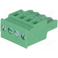 Разъемный клеммник 5мм DEGSON ELECTRONICS 2EDGKA-5.0-04P-14-00AH