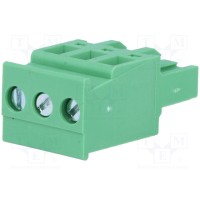 Разъемный клеммник 5,08мм DEGSON ELECTRONICS 2EDGKA-5.08-03P-14-00A(H)