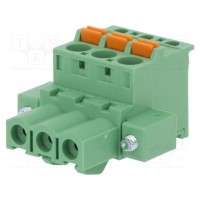 Разъемный клеммник 5,08мм DEGSON ELECTRONICS 2EDGKDBM-5.08-03P-14-00AH