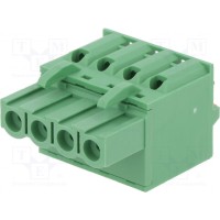 Разъемный клеммник 5мм DEGSON ELECTRONICS 2EDGKDF-5.0-04P-14-00AH