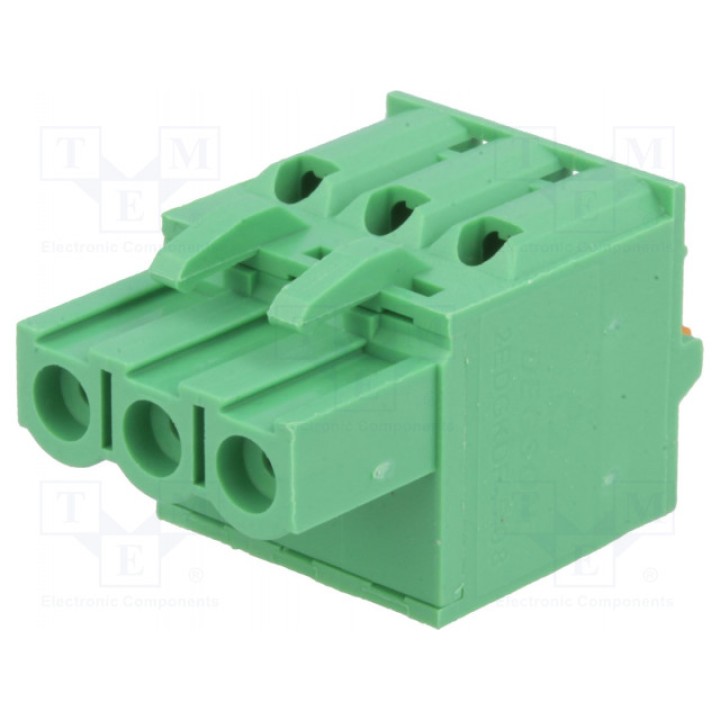 Разъемный клеммник 5, 08мм DEGSON ELECTRONICS 2EDGKDF-5.08-03P-14-00AH (2EDGKDF-5.08-03P)