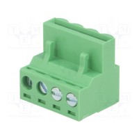 Разъемный клеммник 5мм DEGSON ELECTRONICS 2EDGP-5.0-04P-14-100AH