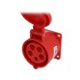 Разъем питания ac, трехфазный гнездо PCE 325-6 (325-6)