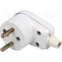 Разъем питания ac вилка PLASTROL W-10140