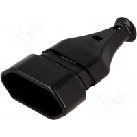 Разъем питания ac гнездо PLASTROL W-10142