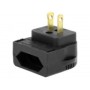 Переходник адаптер конфиг.выводов 2p+pe (ADAPTER-PL-USA)