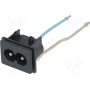 Разъем питания ac гнездо CANAL ELECTRONIC KR202 WIRE ASSEMBLY (KR202/P)