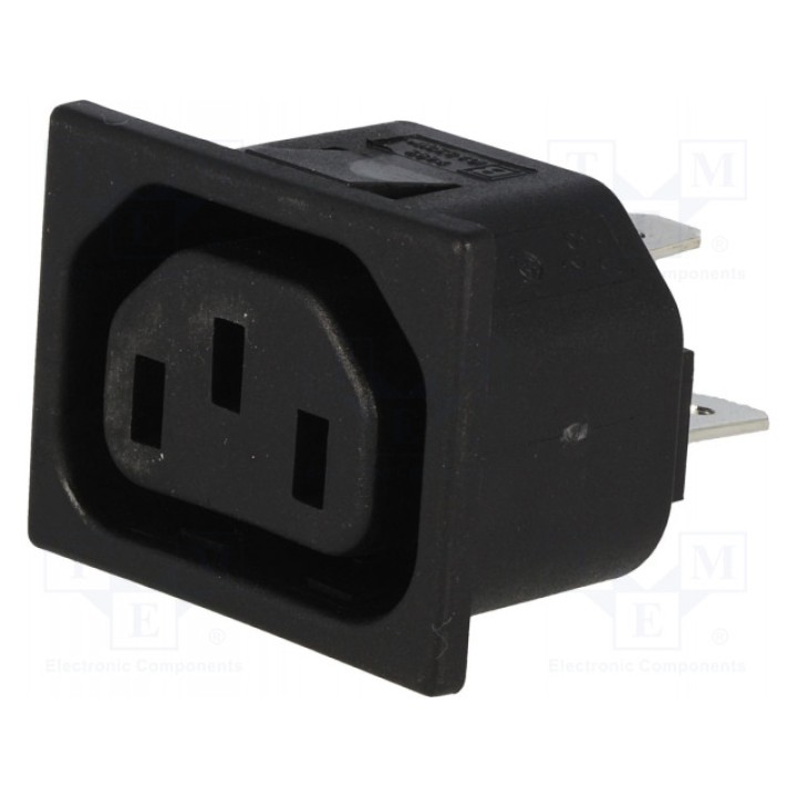 Разъем питания ac гнездо BULGIN PX06951063 (PX0695/10/63)