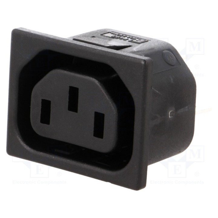 Разъем питания ac гнездо BULGIN PX06951563 (PX0695/15/63)