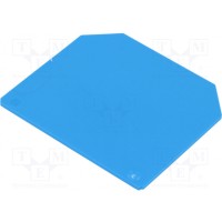 Концевая планка/перегородка назначение wdu WEIDMÜLLER 1050180000 WAP 16+35 WTW 2.5-10 BL