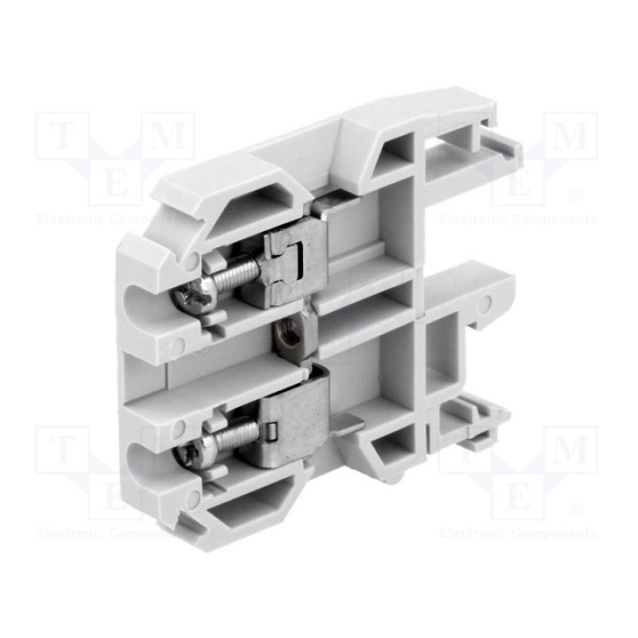 Соединитель на рейку 0, 5÷6мм2 SIMET ZSG1-4.0S 12301312 (SI-301S)