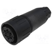Разъем круглый вилка AMPHENOL C016 20E005 104 2