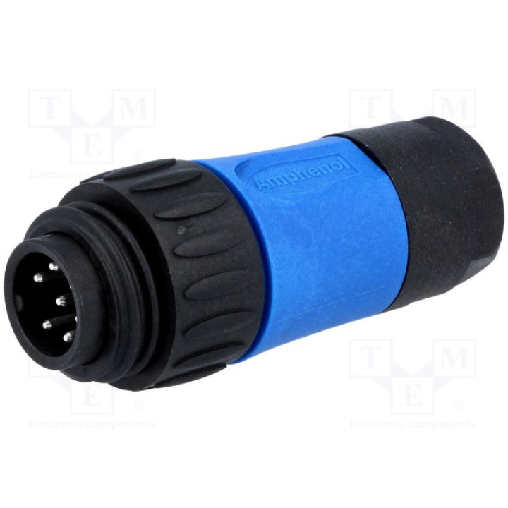 Разъем круглый вилка AMPHENOL C016 30H006 110 10 (C16-1-3104-001N)