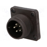 Разъем круглый гнездо HIRSCHMANN 932843100 CM 02 E 14S-5 P