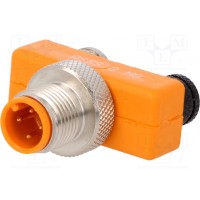 Тройник м12 "папа",2 м8 "мама" LUMBERG AUTOMATION 11124 ASBS 2 M8