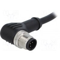 Вилка m12 DEGSON ELECTRONICS PM-M12A-05P-MM-SR7A01-00B(H)
