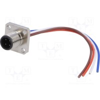 Гнездо m12 DEGSON ELECTRONICS SM12-D90C-D4M-2A010