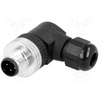Вилка m12 MOLEX 120071-0040