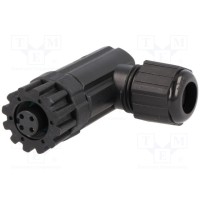 Вилка m12 AMPHENOL 12P-03BFFB-SR7001