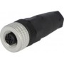 Вилка m12 HIRSCHMANN 933139100 ELKA 4012 PG7 SCHWARZ (ELKA4012PG7)