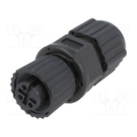 Вилка m12 AMPHENOL LTW12P-03BFFA-SL8001