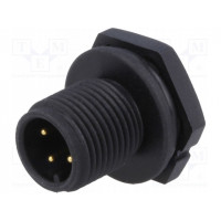 Гнездо m12 AMPHENOL LTWM12P-04PMMS-SC