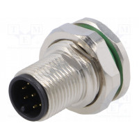 Гнездо m12 BULGIN PXMBNI12RPM08APCPG9