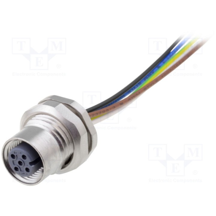 Гнездо m12 CONEC SAL-12-FKH5-0,5 (43-01004)