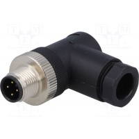 Вилка m12 DEGSON ELECTRONICS SM12-CRP-A4Q-1D9