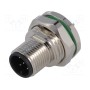 Гнездо m12 DEGSON ELECTRONICS SP-M12A-05P-MM-SF7002-00B(H) (SM12-D8C-A5K-0)