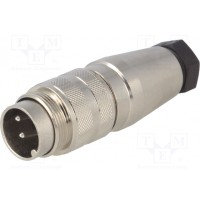 Разъем m16 "папа" AMPHENOL C091 31H004 100 2