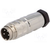 Разъем m16 "папа" AMPHENOL C091 31H004 101 2