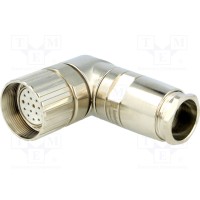 Разъем m23 вилка LUMBERG AUTOMATION 2207 RKCW 19013,5