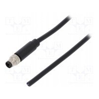 Разъем m8 "папа" DEGSON ELECTRONICS PM-M8A-03P-MM-SL7A01-00A(H)