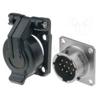 Разъем круглый mil-c-26482, series 1,pt AMPHENOL PT02A1210P023SCC