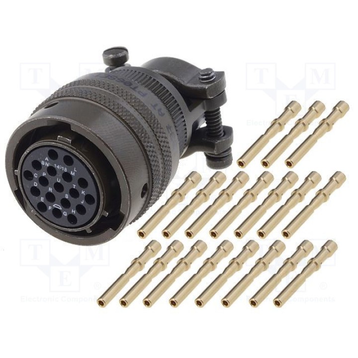 Разъем круглый mil-c-26482, series 1, pt AMPHENOL PT06SE14-18SSR (PT06SE14-18SSR)