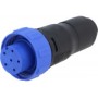 Разъем круглый вилка BULGIN PX041006S6065 (PX0410/06S/6065)