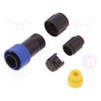 Разъем круглый вилка BULGIN PXP401004P5055