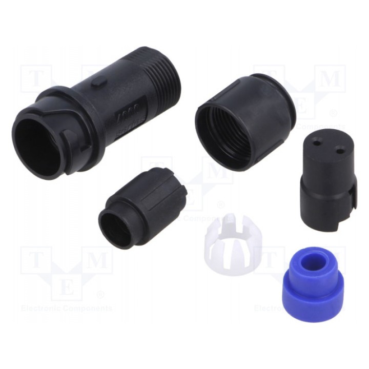 Разъем круглый вилка BULGIN PXP401102S5560 (PXP4011/02S/5560)