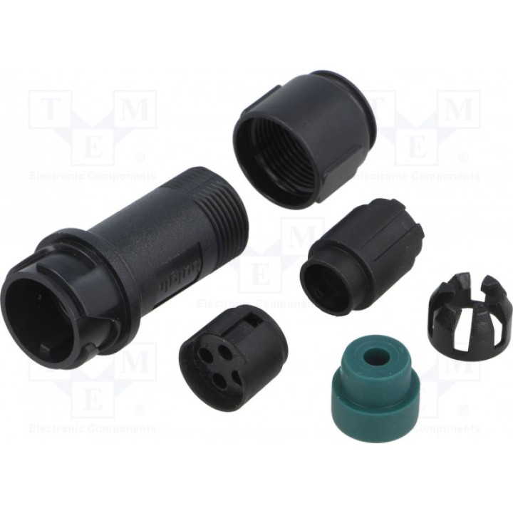 Разъем круглый вилка BULGIN PXP401104P4045 (PXP4011/04P/4045)