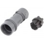 Разъем круглый вилка BULGIN PXP601122SCR0910 (PXP6011/22S/CR0910)